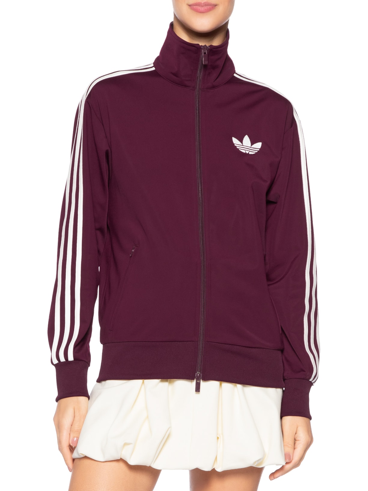 Jaqueta Feminina Firebird Tt Loose Vermelho Adidas Originals