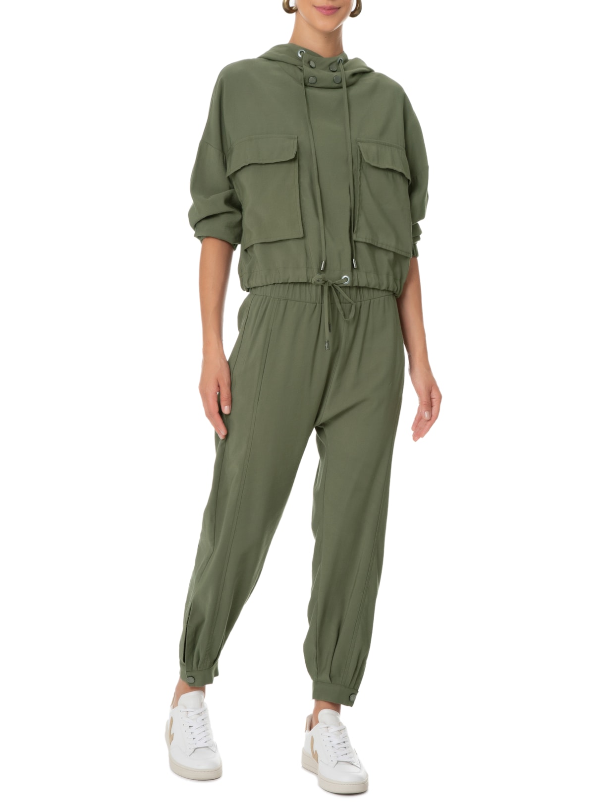 Jaqueta Feminina Gabriela Verde Twenty Four Seven