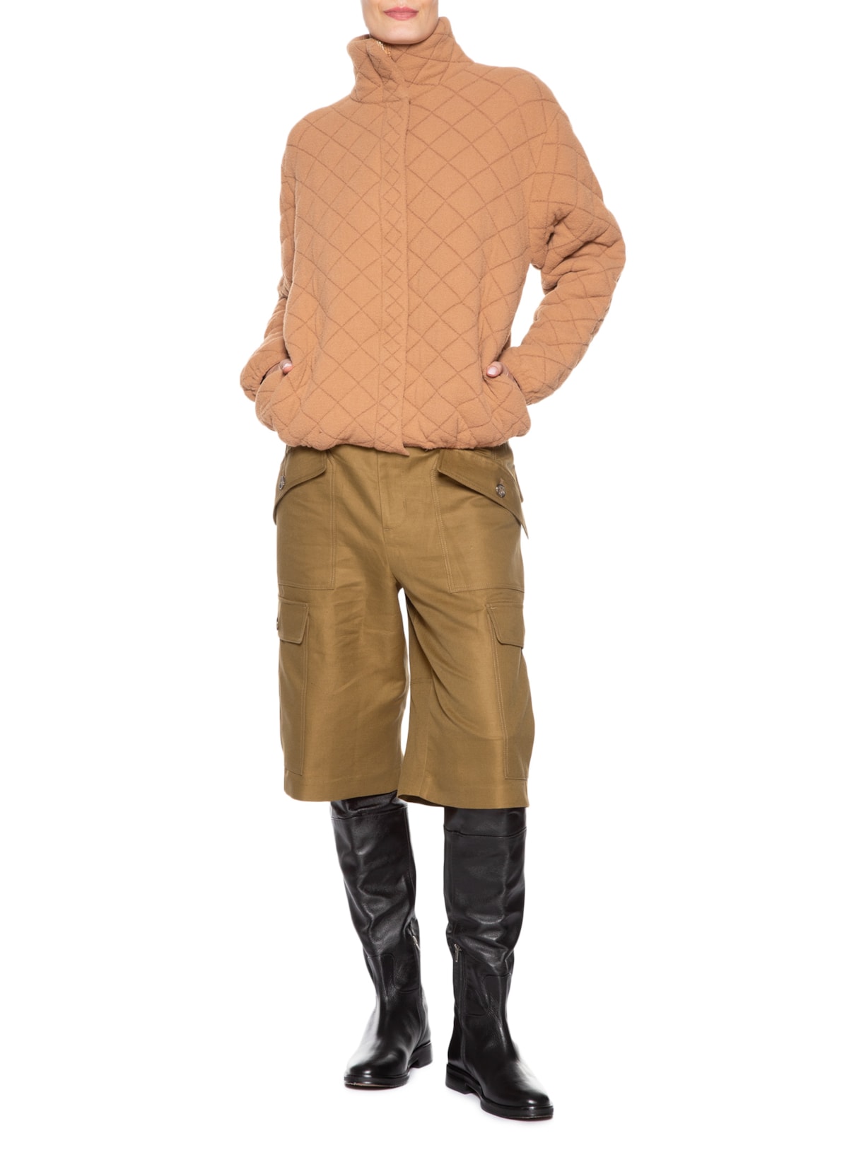 Jaqueta Feminina Geada Bege Anselmi