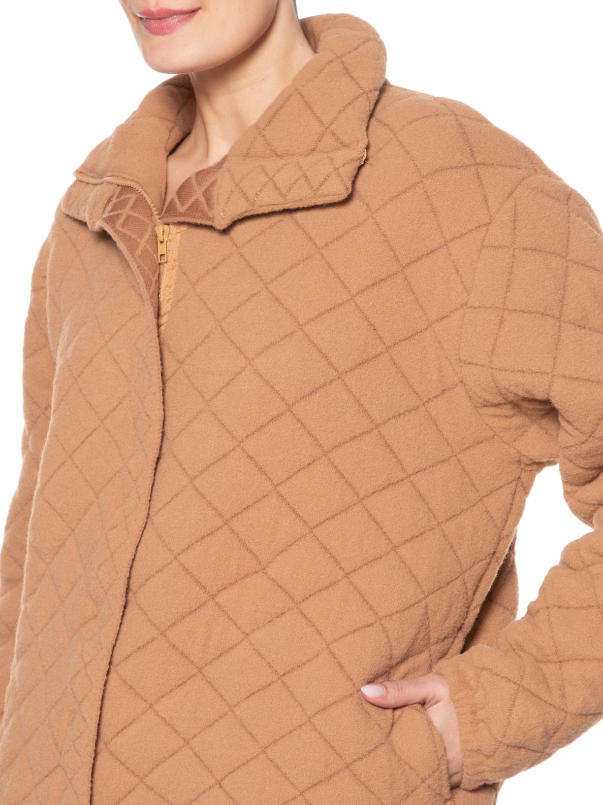 Jaqueta Feminina Geada Bege Anselmi