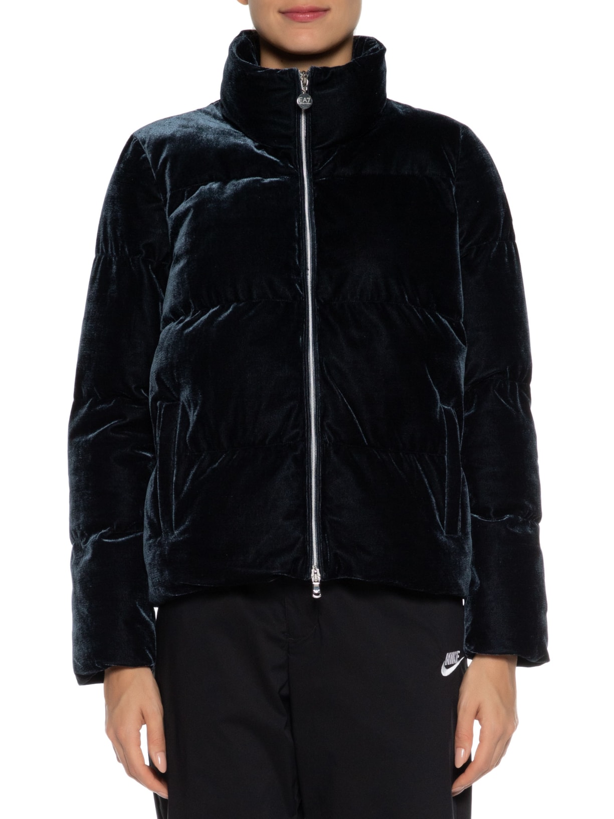 Jaqueta Feminina Giubbotto Azul Ea7 Emporio Armani