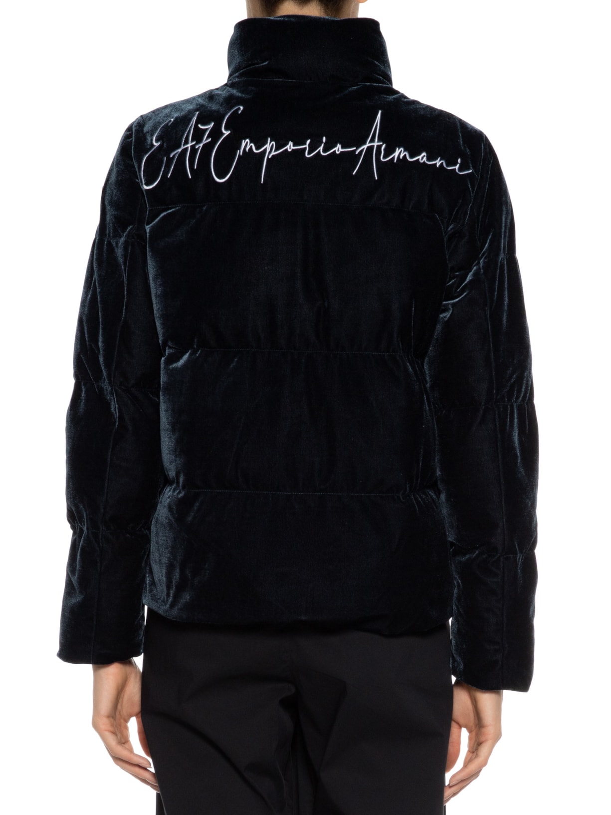 Jaqueta Feminina Giubbotto Azul Ea7 Emporio Armani