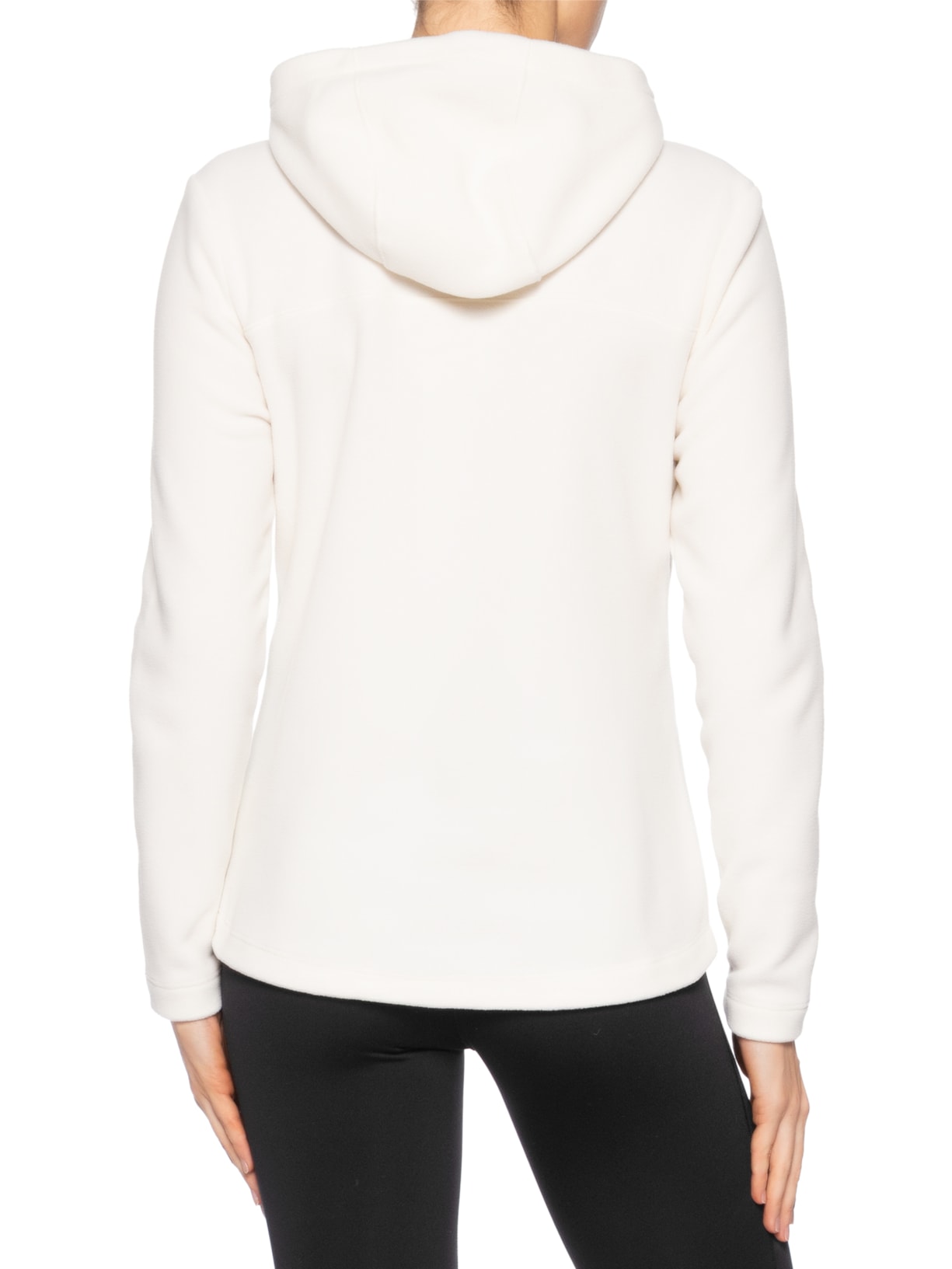 Jaqueta Feminina Glacier Full Zip Hoodie Branco The North Face