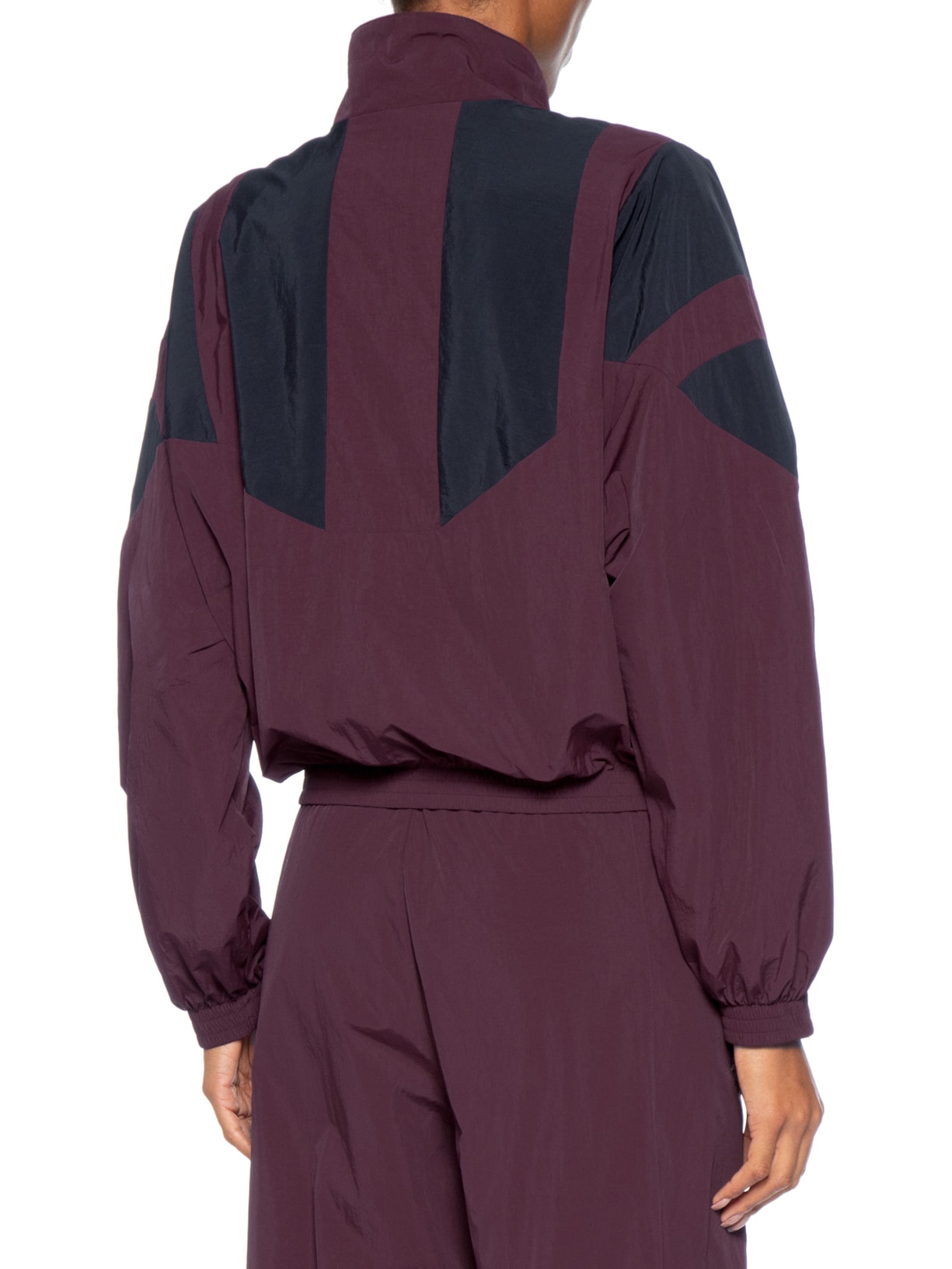 Jaqueta Feminina Gola Blocking Vermelho Adidas Originals
