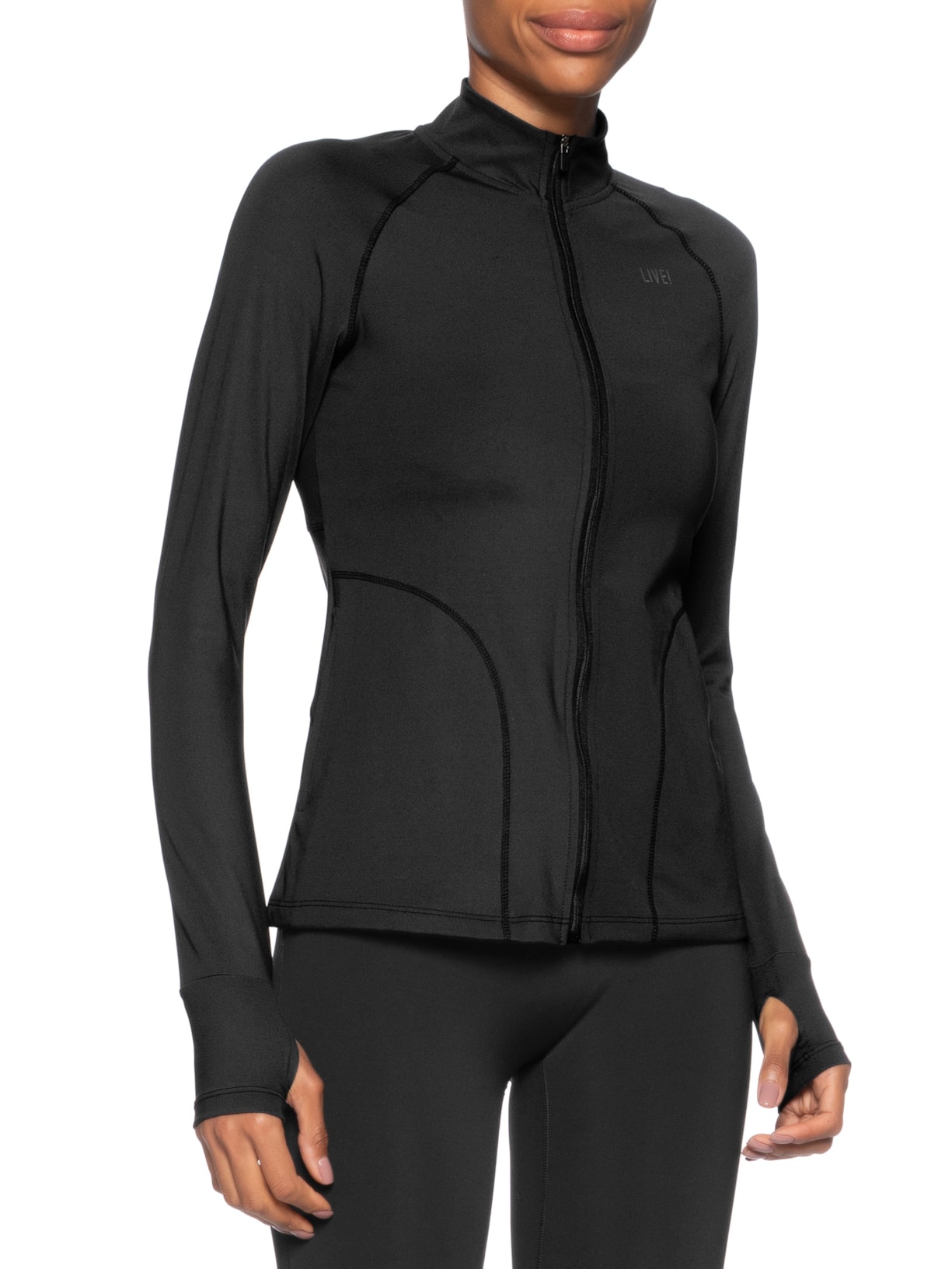 Jaqueta Feminina Grafeno Fresh Pro Preto Live!