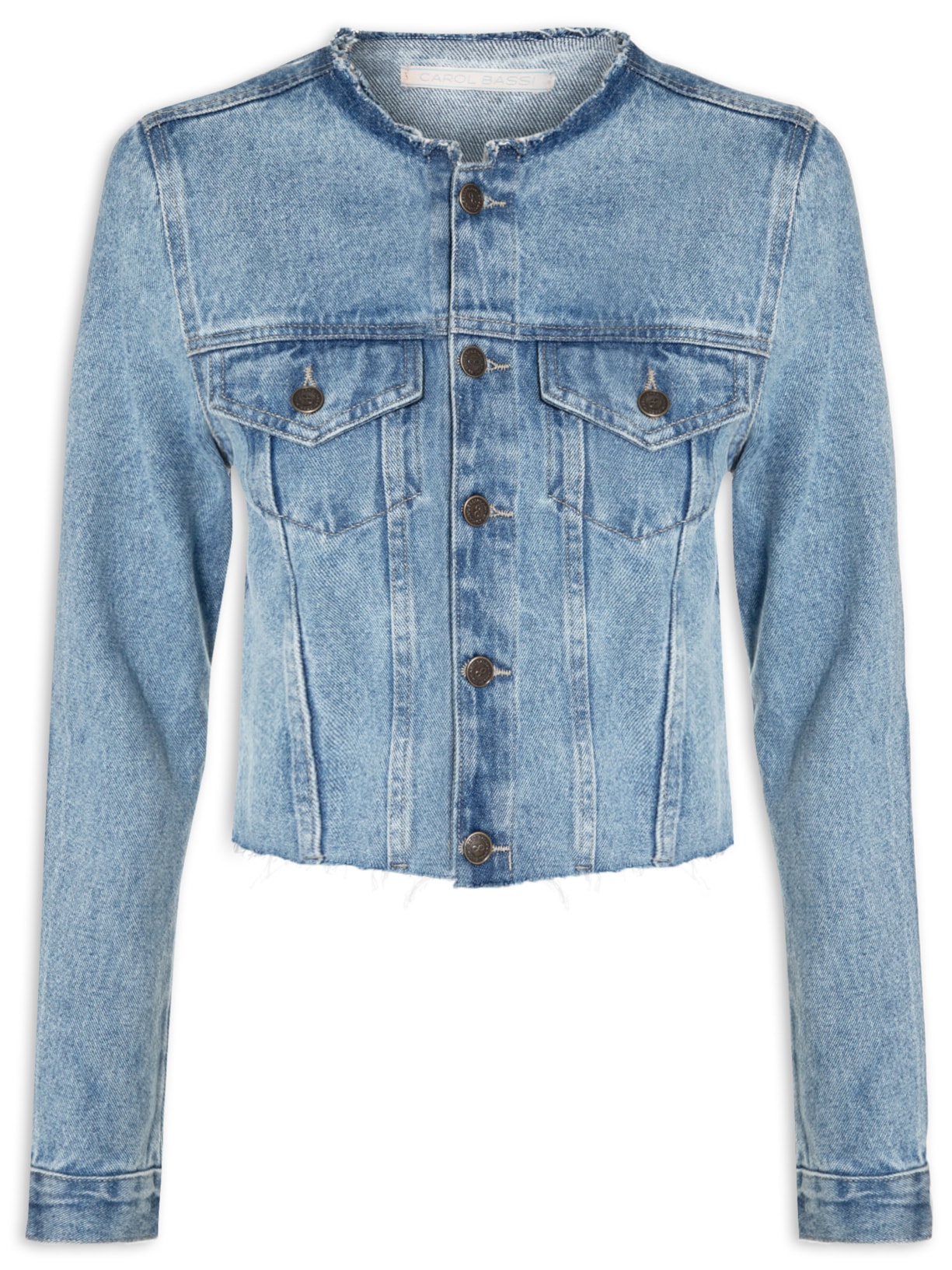 Jaqueta Feminina Hibiscus - Azul