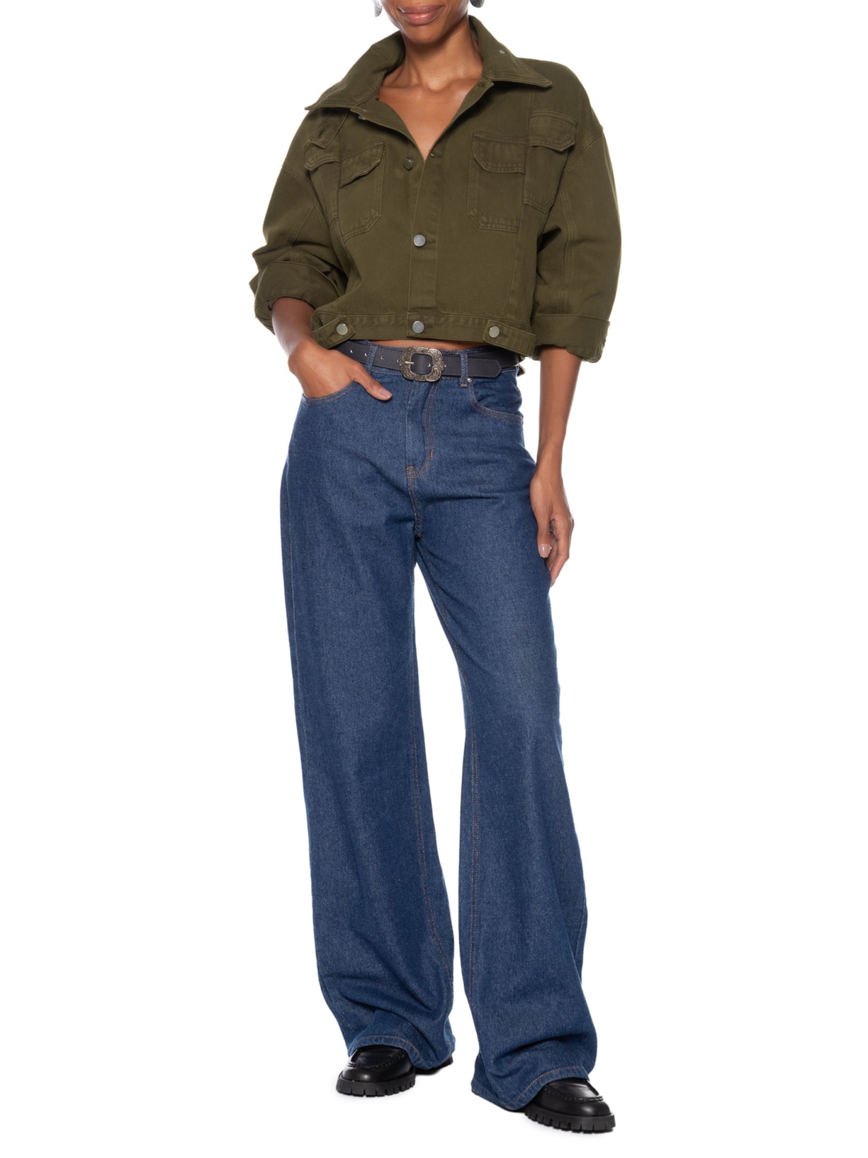 Jaqueta Feminina Inside Marrom Francesca