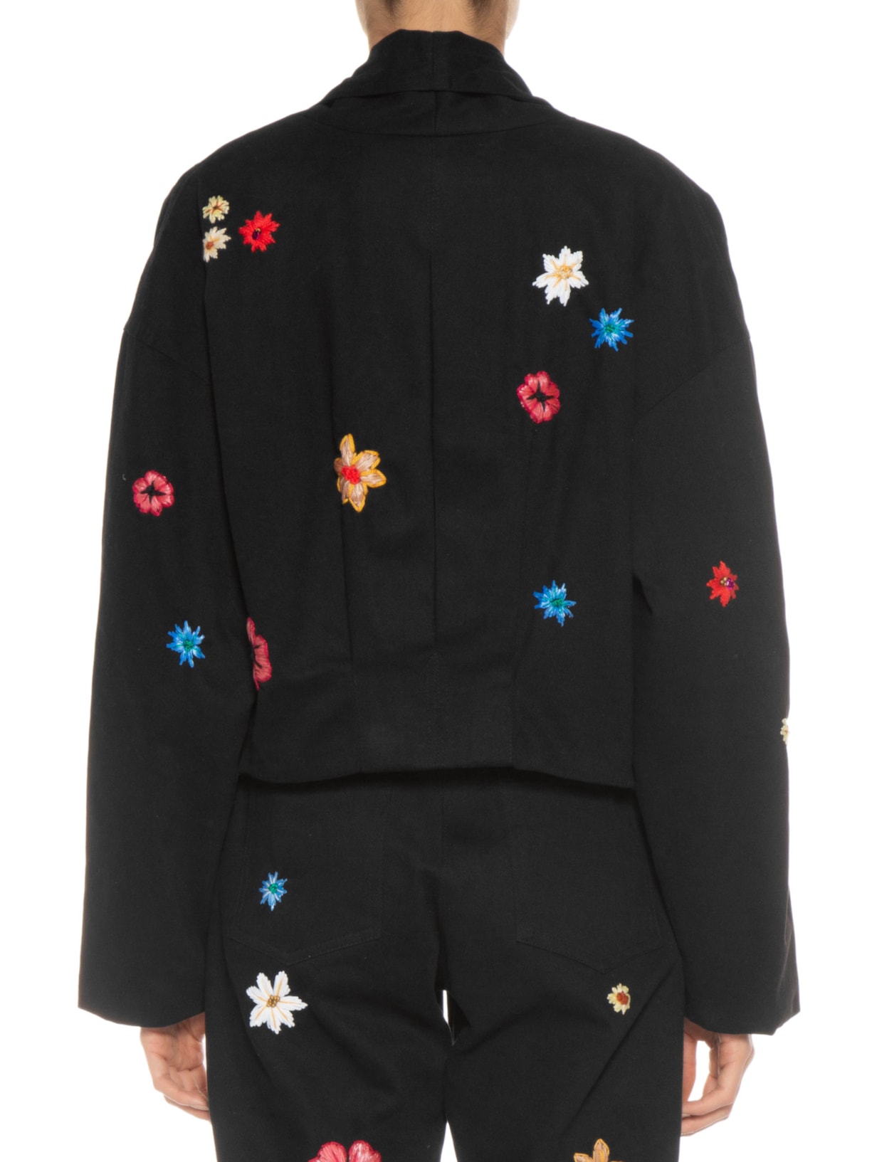 Jaqueta Feminina Jardim Preto Bdln