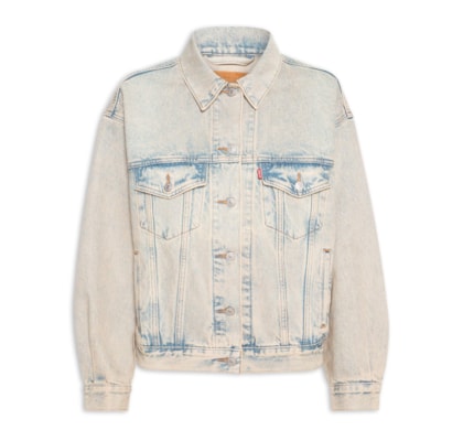 Jaqueta Feminina  Jeans 90S Trucker - Azul
