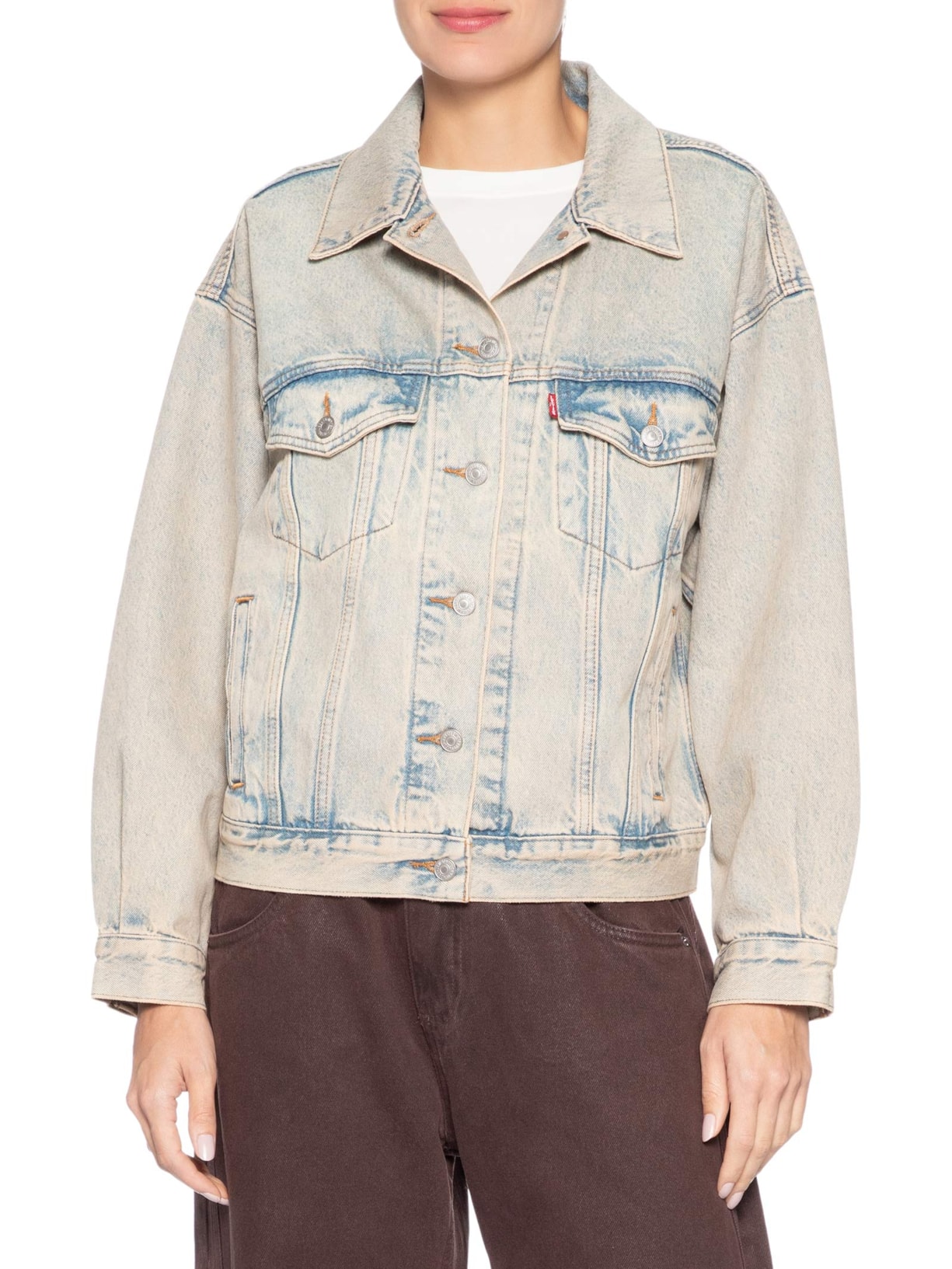 Jaqueta Feminina  Jeans 90S Trucker Azul Levi's