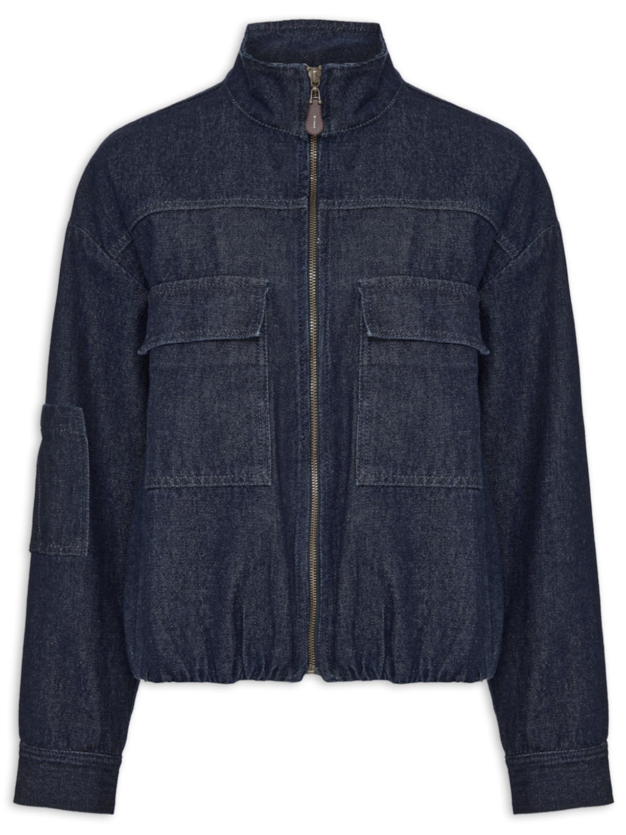 Jaqueta Feminina Jeans Allegra V27 Azul Mixed