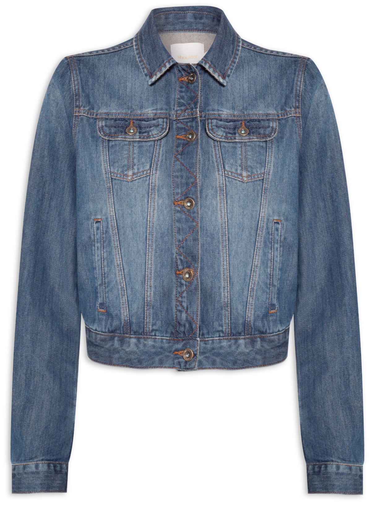 Jaqueta Feminina Jeans - Azul