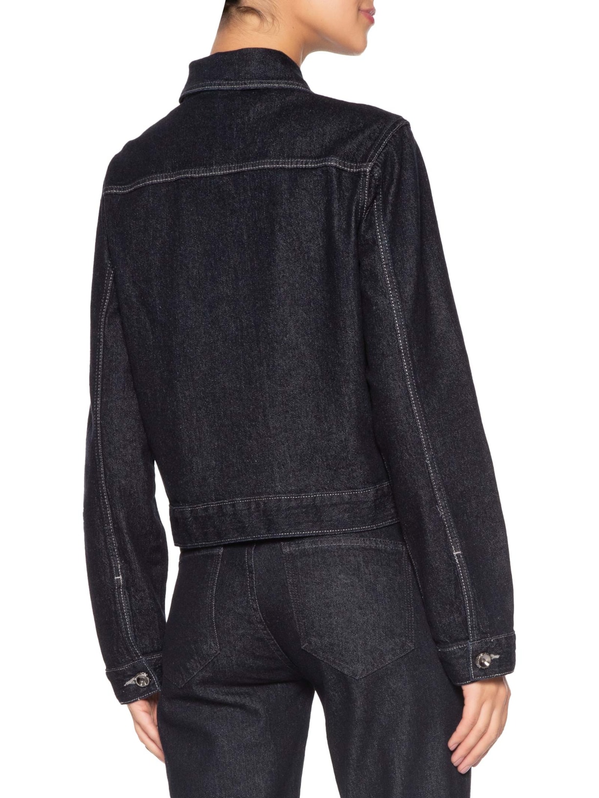 Jaqueta Feminina Jeans Azul Forum