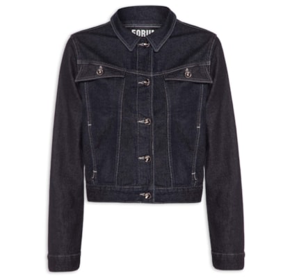 Jaqueta Feminina Jeans - Azul