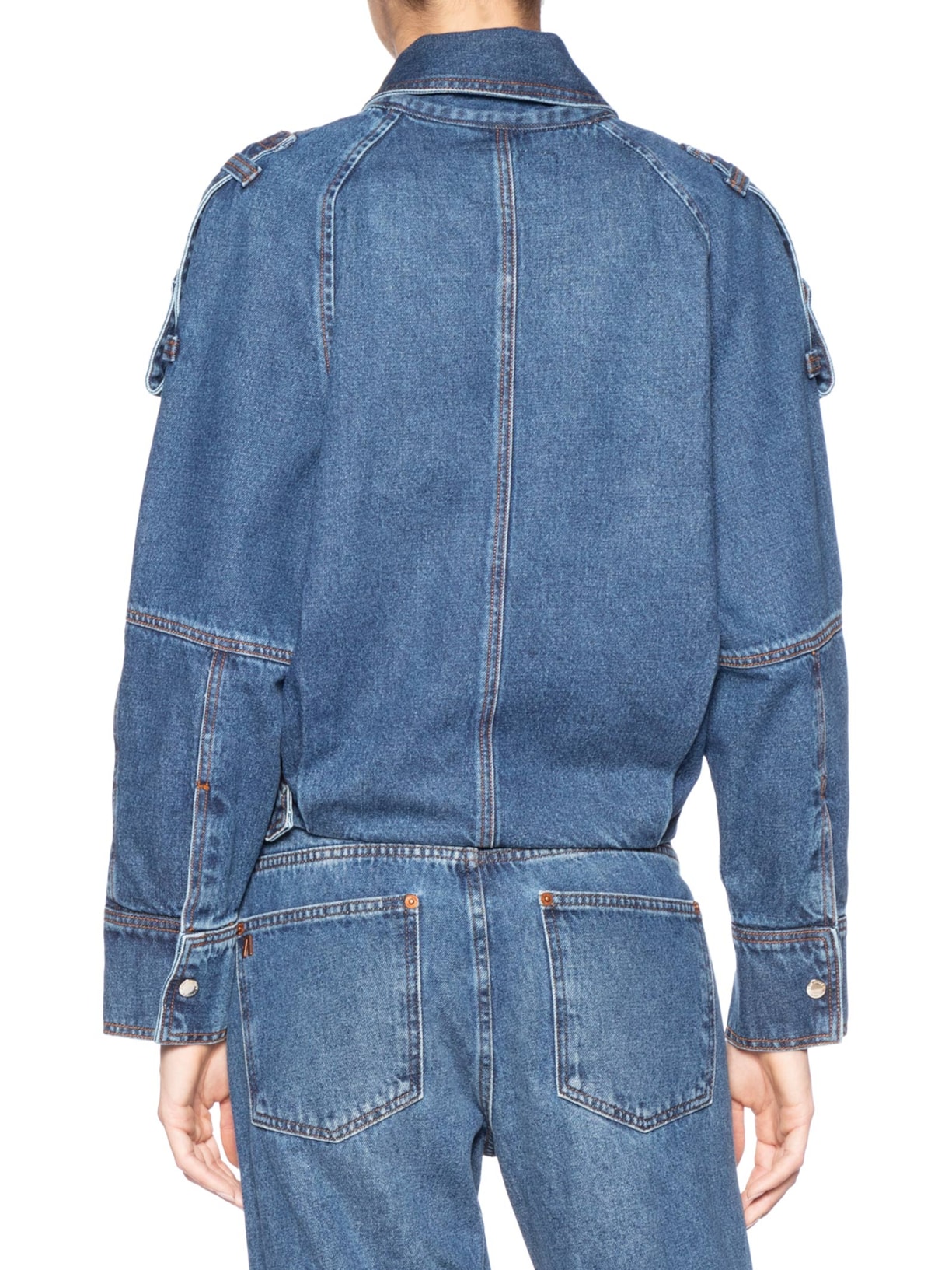 Jaqueta Feminina Jeans Balonê Azul Animale Jeans