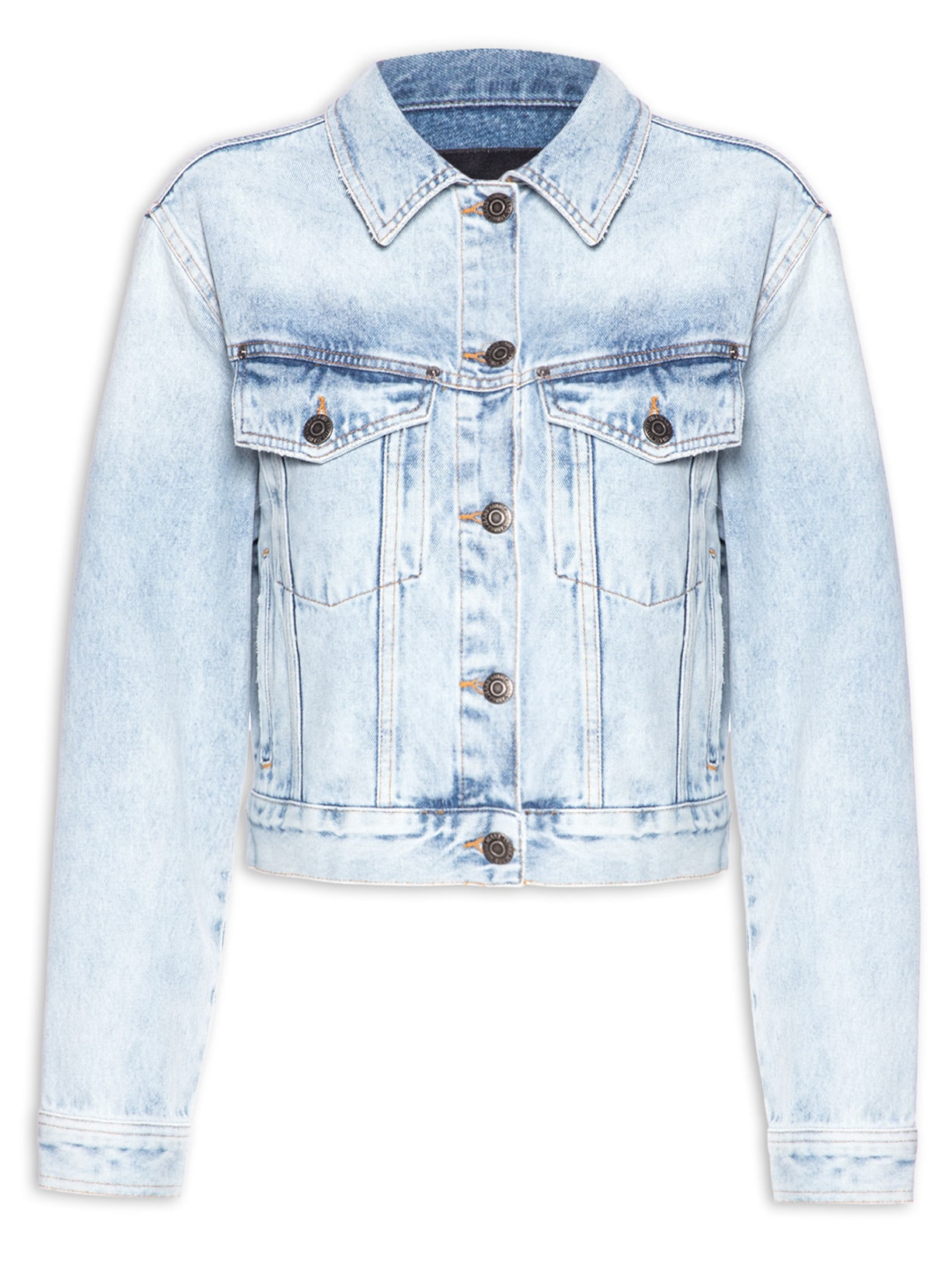 Jaqueta Feminina Jeans Basic - Azul