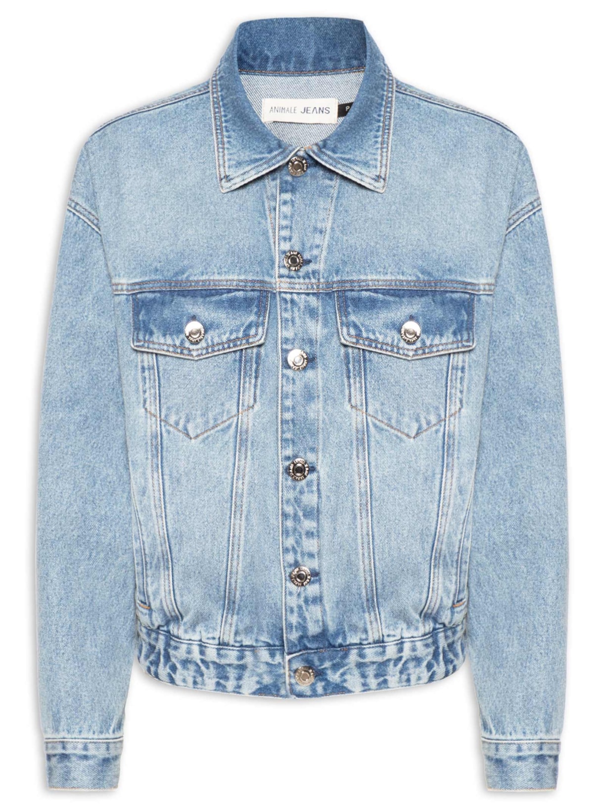 Jaqueta Feminina Jeans Bomber - Azul
