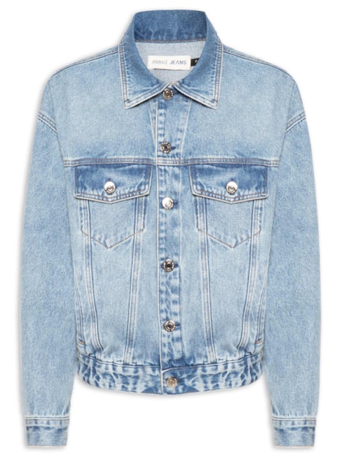 Jaqueta Feminina Jeans Bomber - Azul