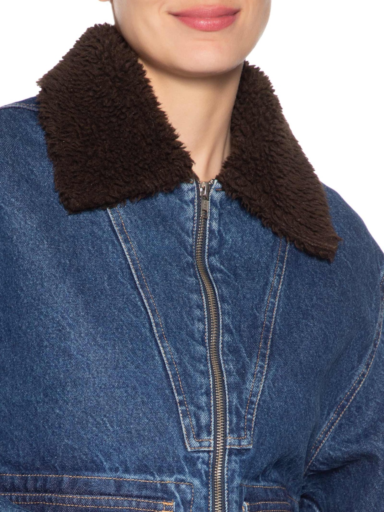 Jaqueta Feminina Jeans Ester Azul Nk