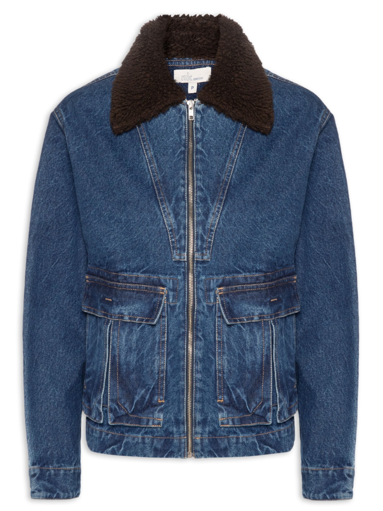 Jaqueta Feminina Jeans Ester Azul Nk