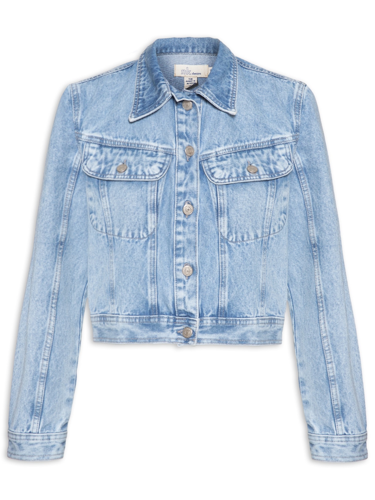 Jaqueta Feminina Jeans Nicole - Azul