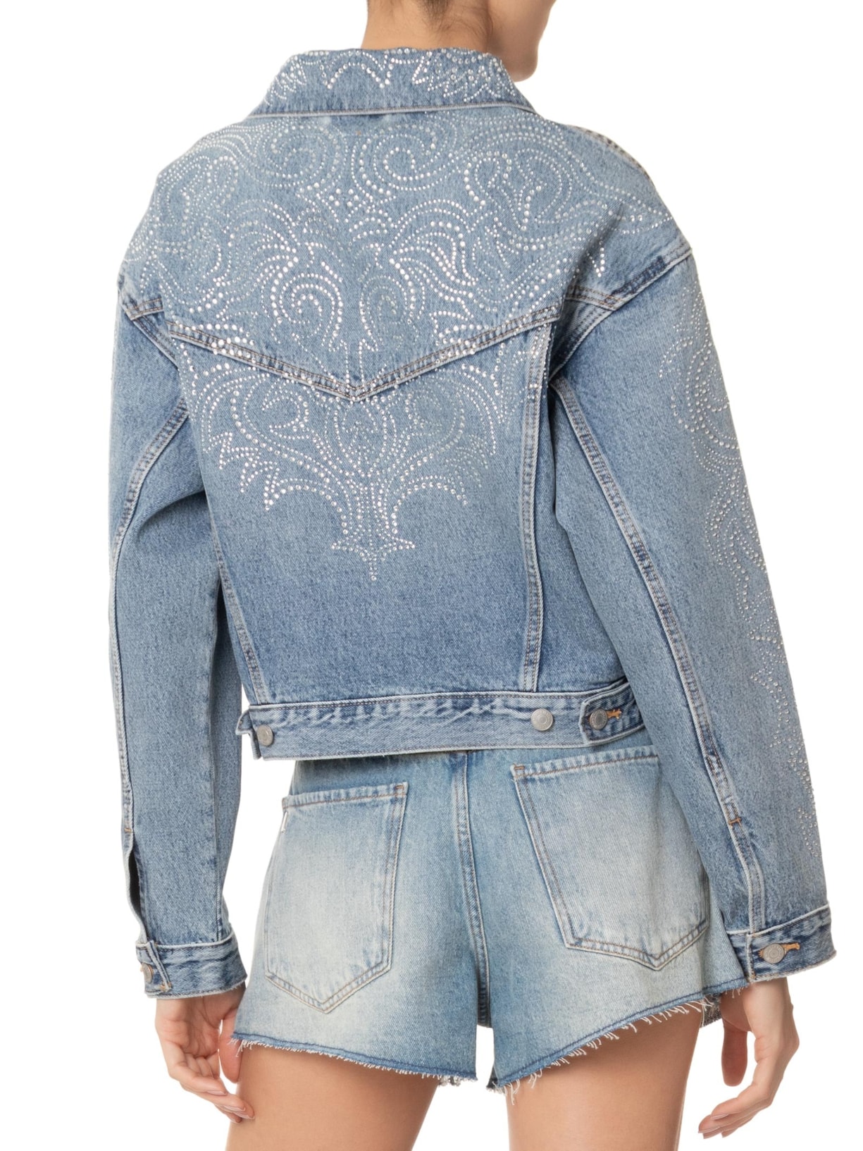 Jaqueta Feminina Jeans Shrunken 90S No Pleat Trucker Beyonce Azul Levi's + Beyoncé