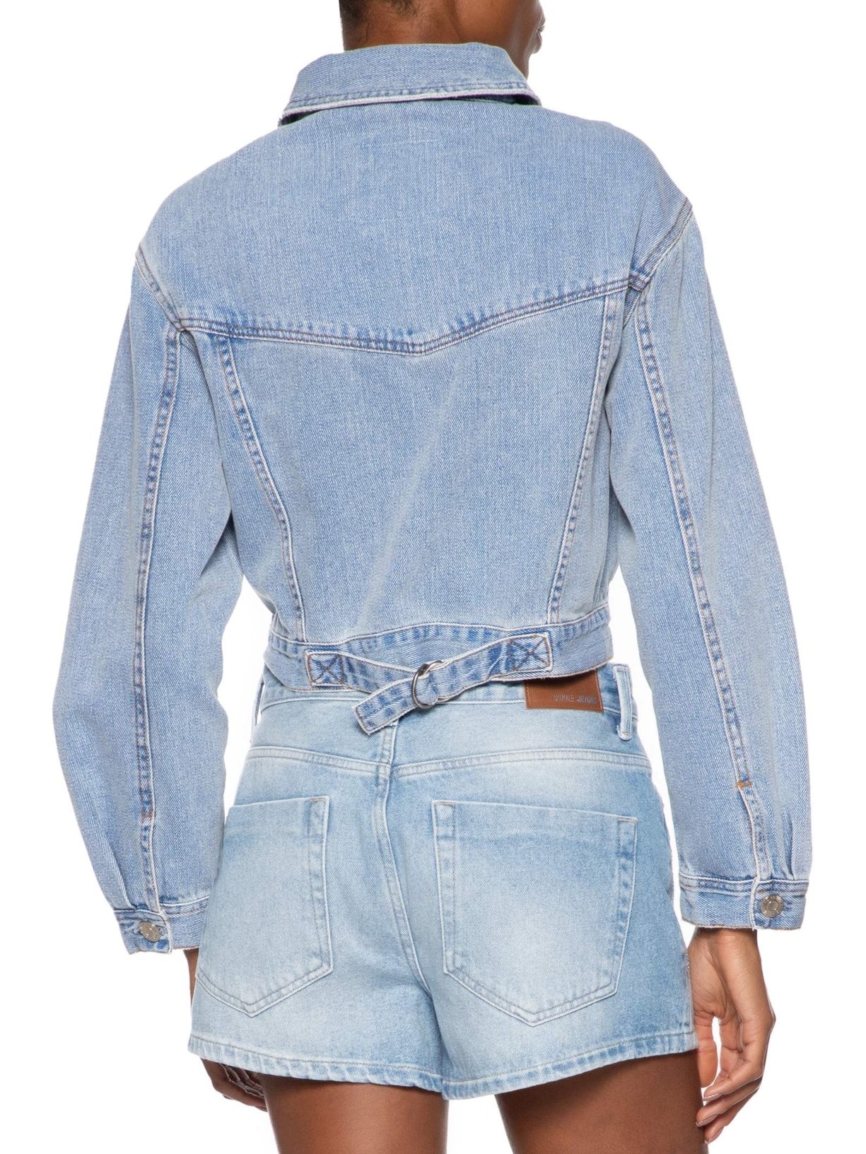 Jaqueta Feminina Jeans Trucker Royal Azul Animale Jeans