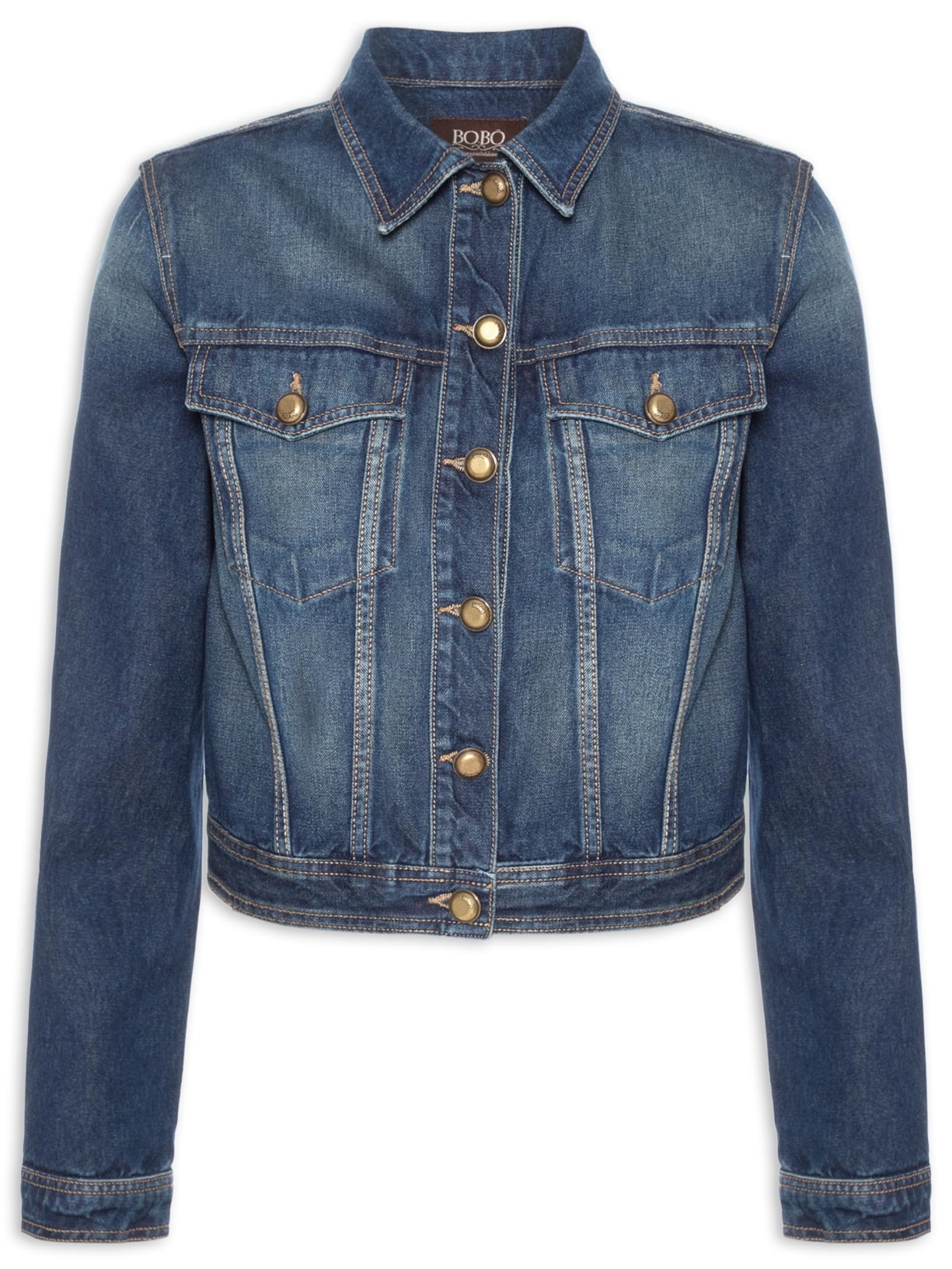 Jaqueta Feminina Jolie Aged - Azul