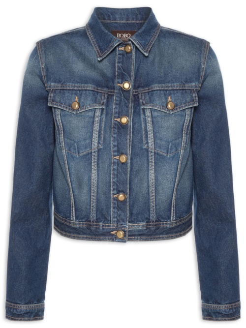 Jaqueta Feminina Jolie Aged - Azul