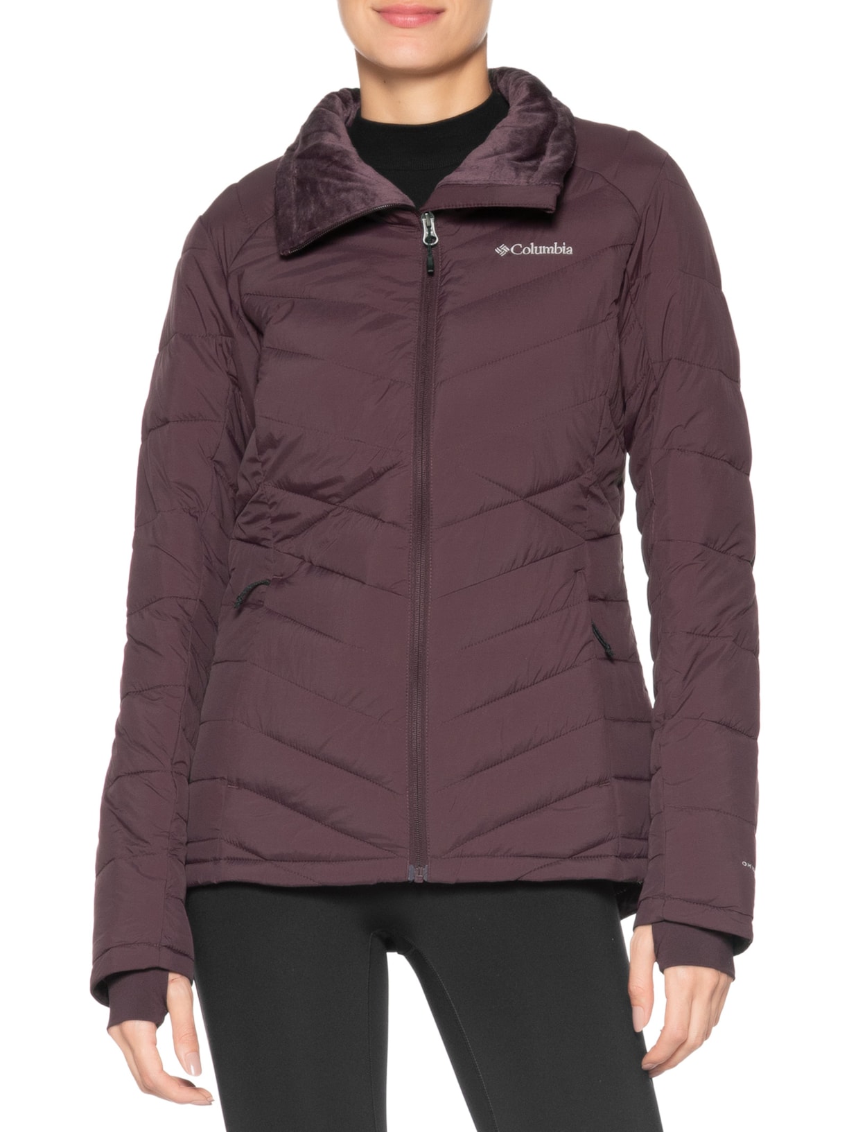 Jaqueta Feminina Joy Peak II Full Zip Roxo Columbia