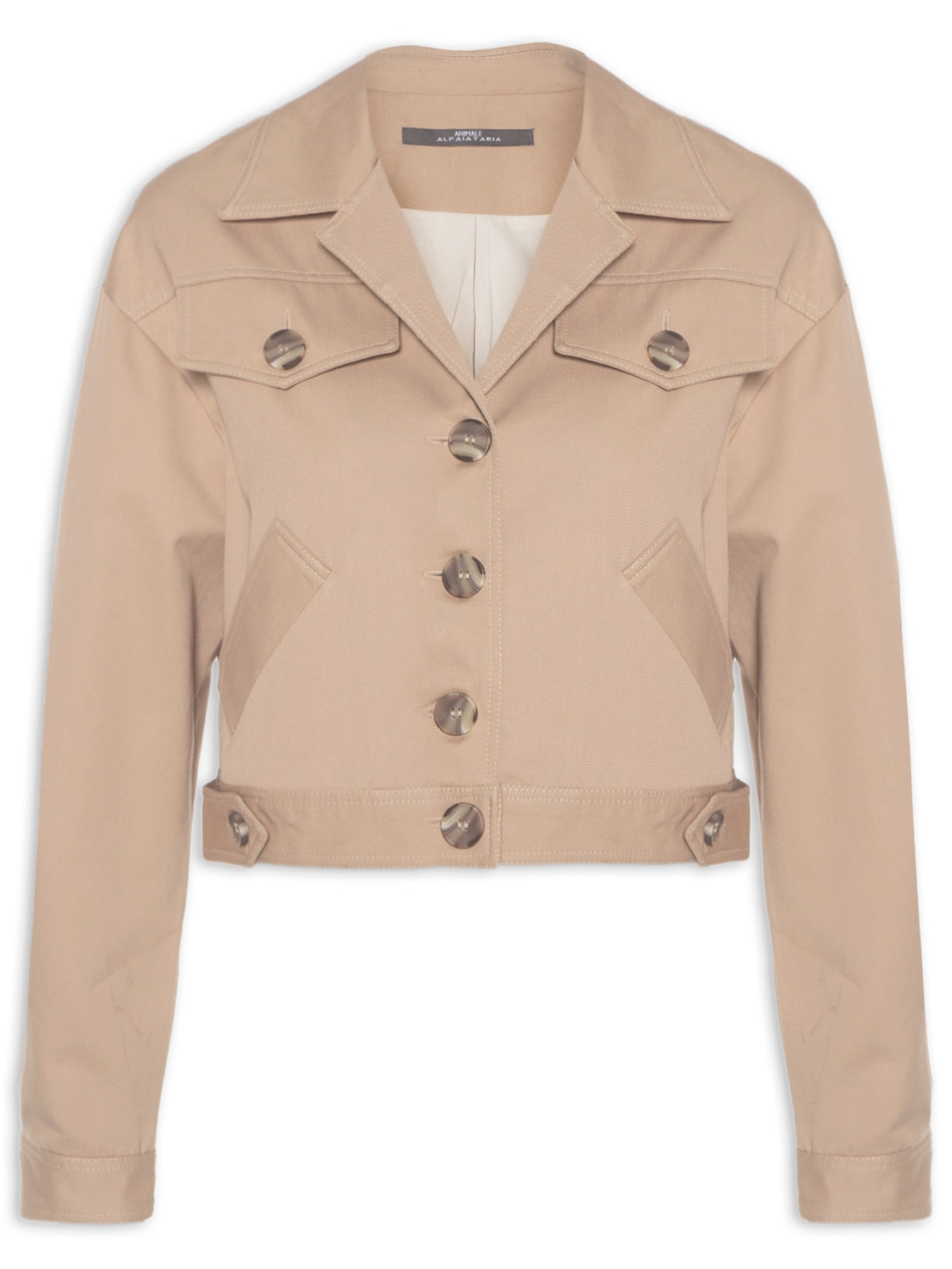 Jaqueta Feminina Khaki - Bege