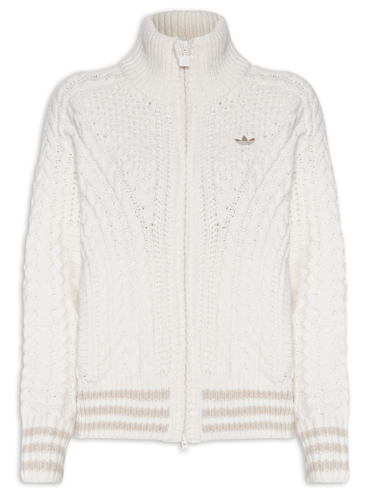 Jaqueta Feminina  Knit Branco Adidas Originals
