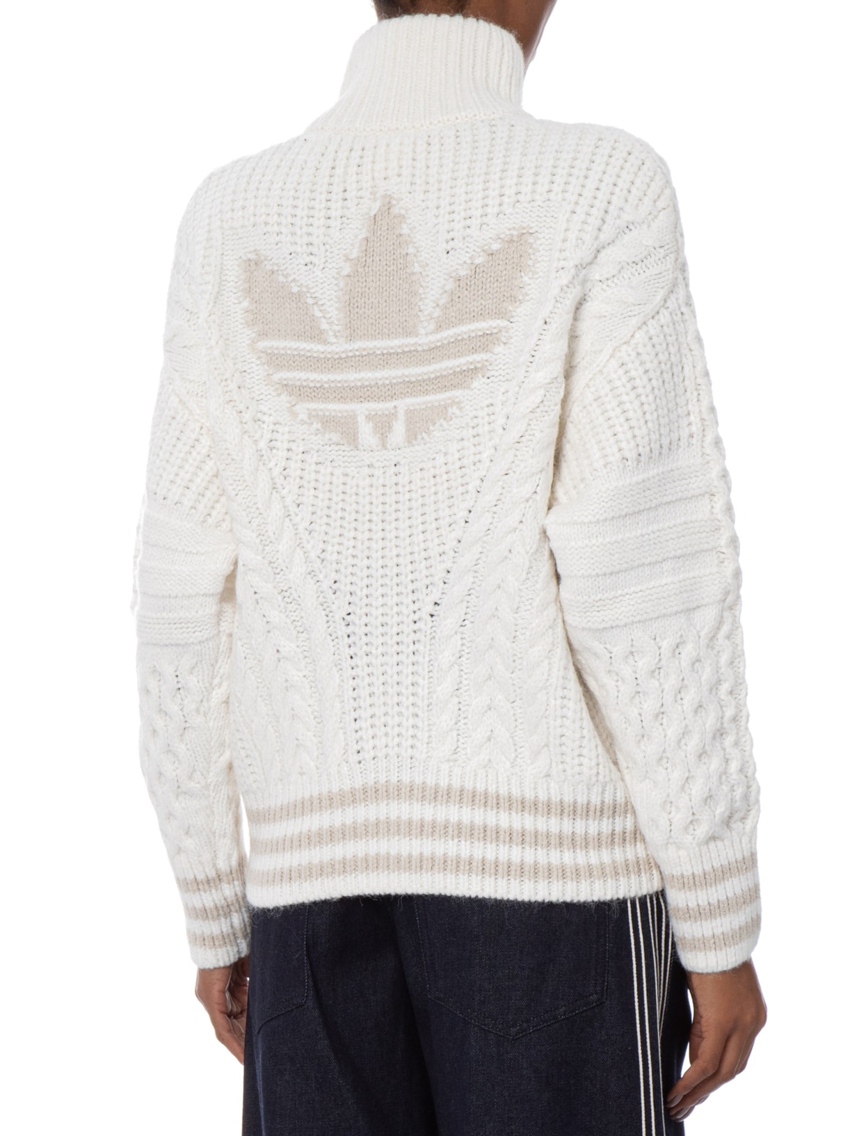 Jaqueta Feminina  Knit Branco Adidas Originals