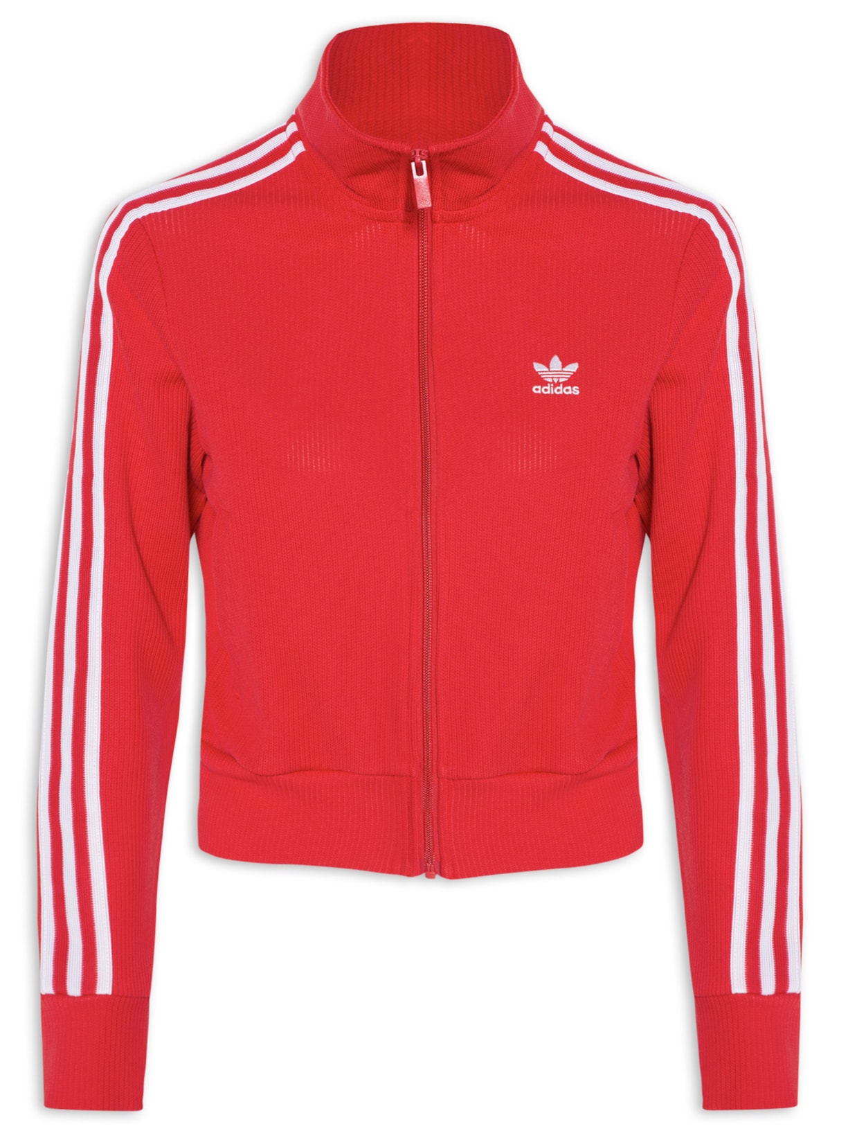Jaqueta Feminina Knitted Adidas Originals Vermelho