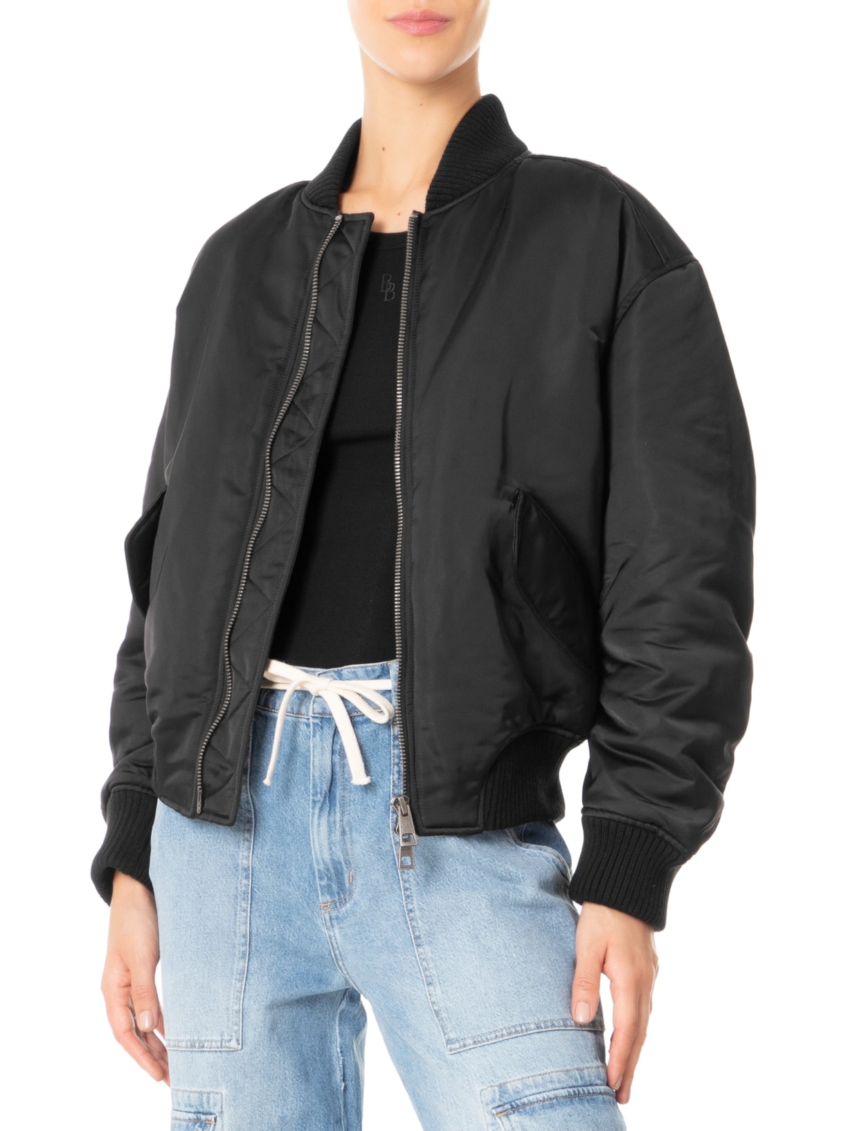 Jaqueta Feminina Lily Preto Bo.bô