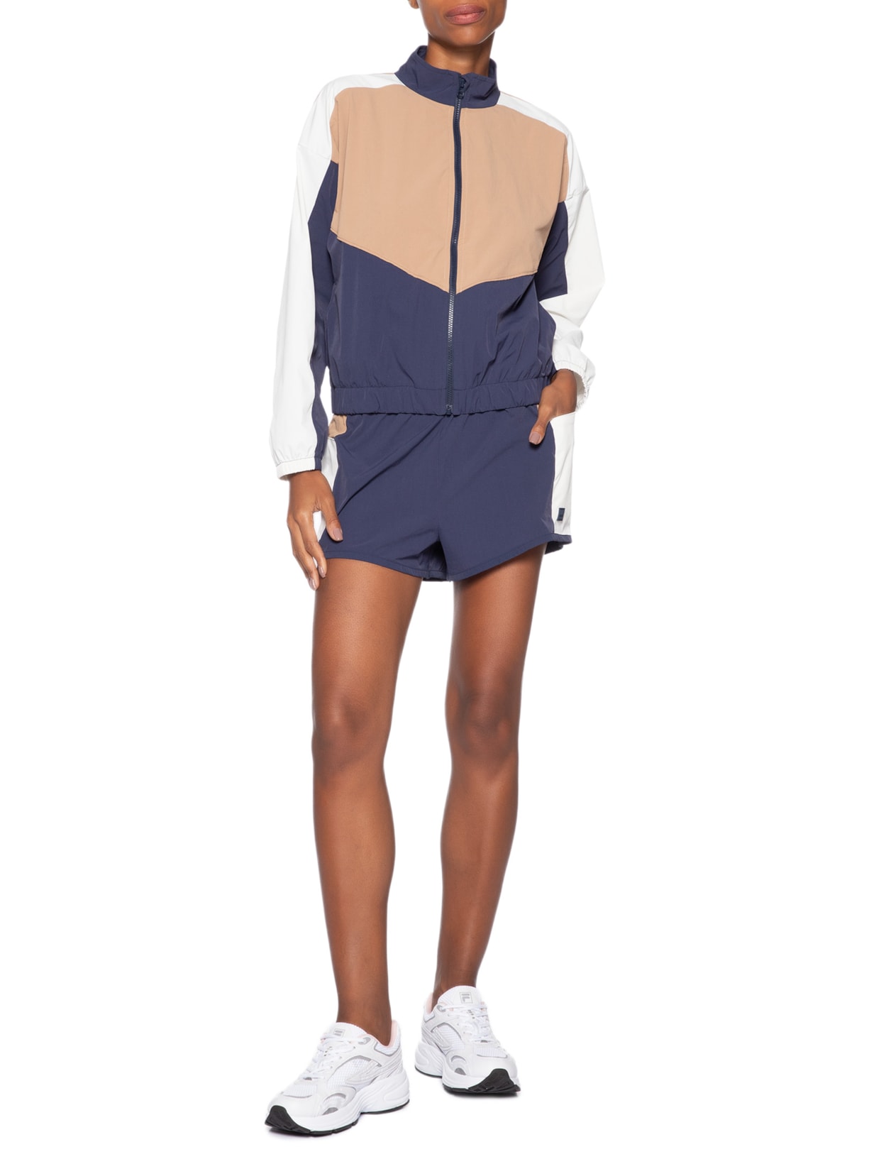 Jaqueta Feminina Lisa Azul Body For Sure