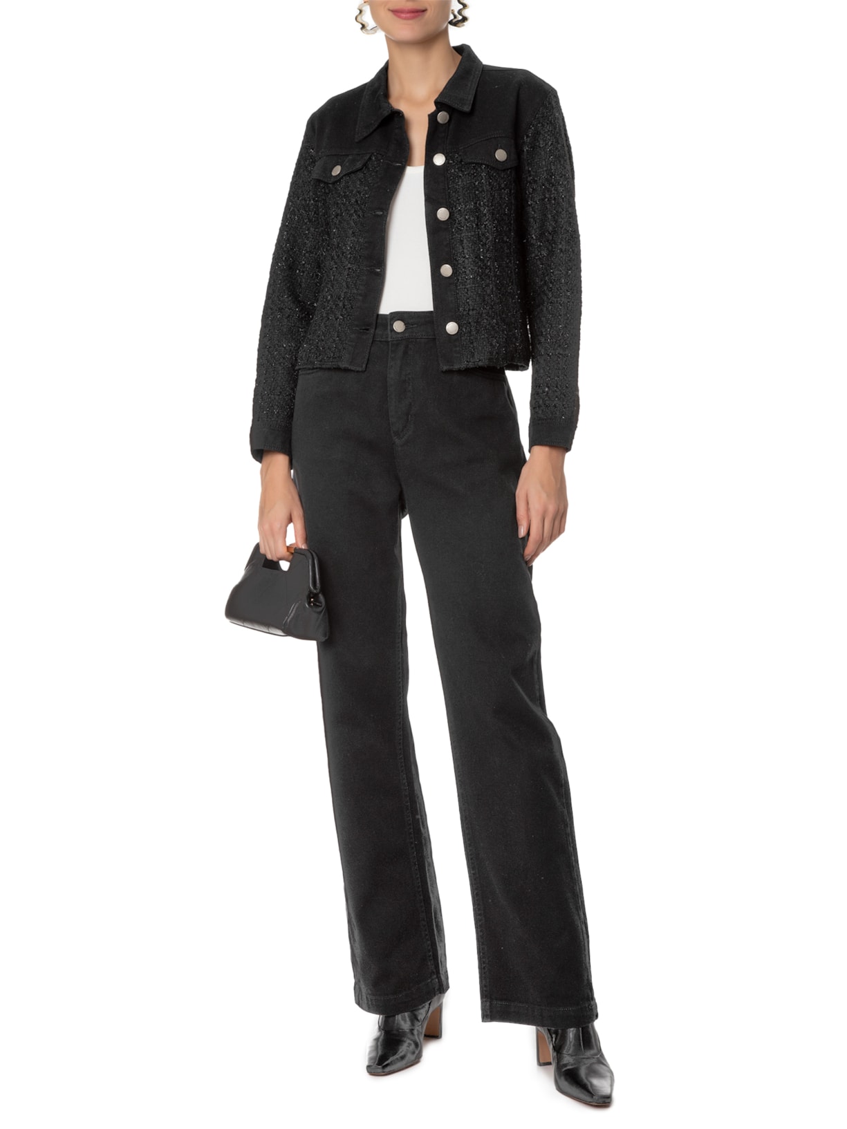 Jaqueta Feminina Luna Preto Iorane