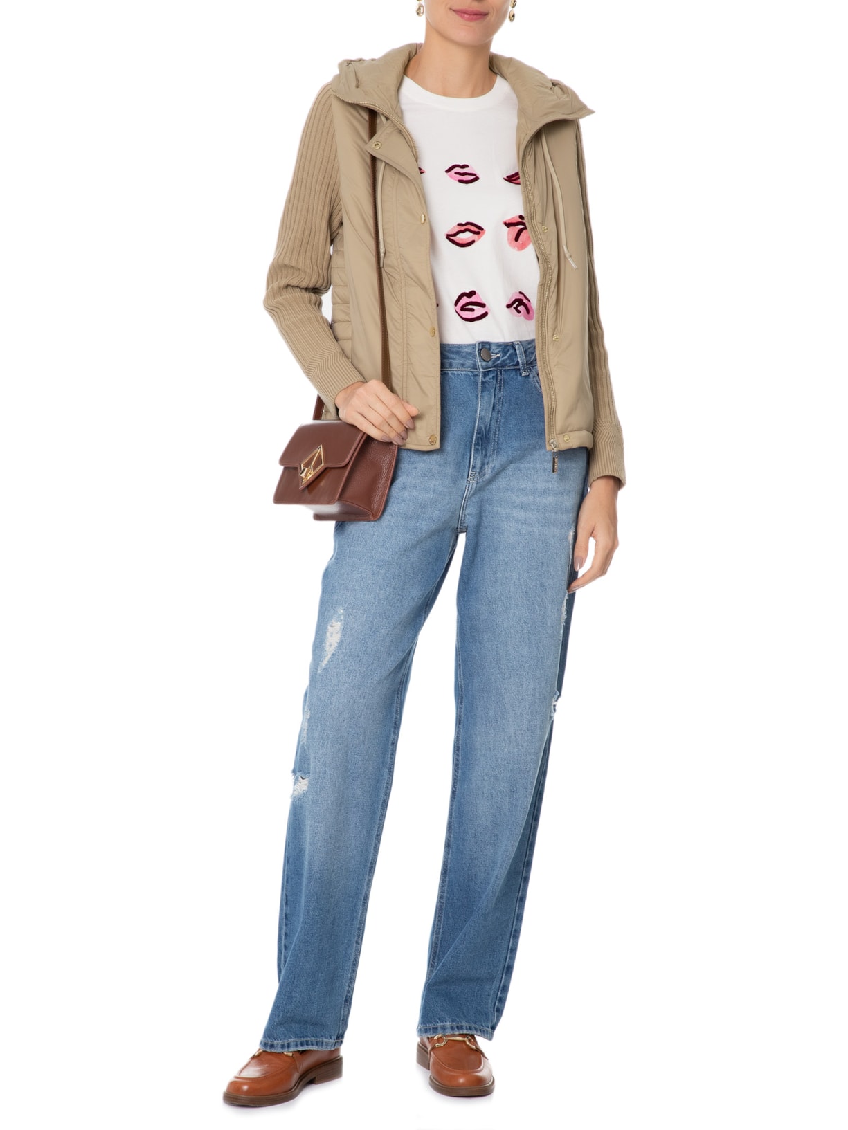 Jaqueta Feminina Magnolia VI Marrom Le Lis