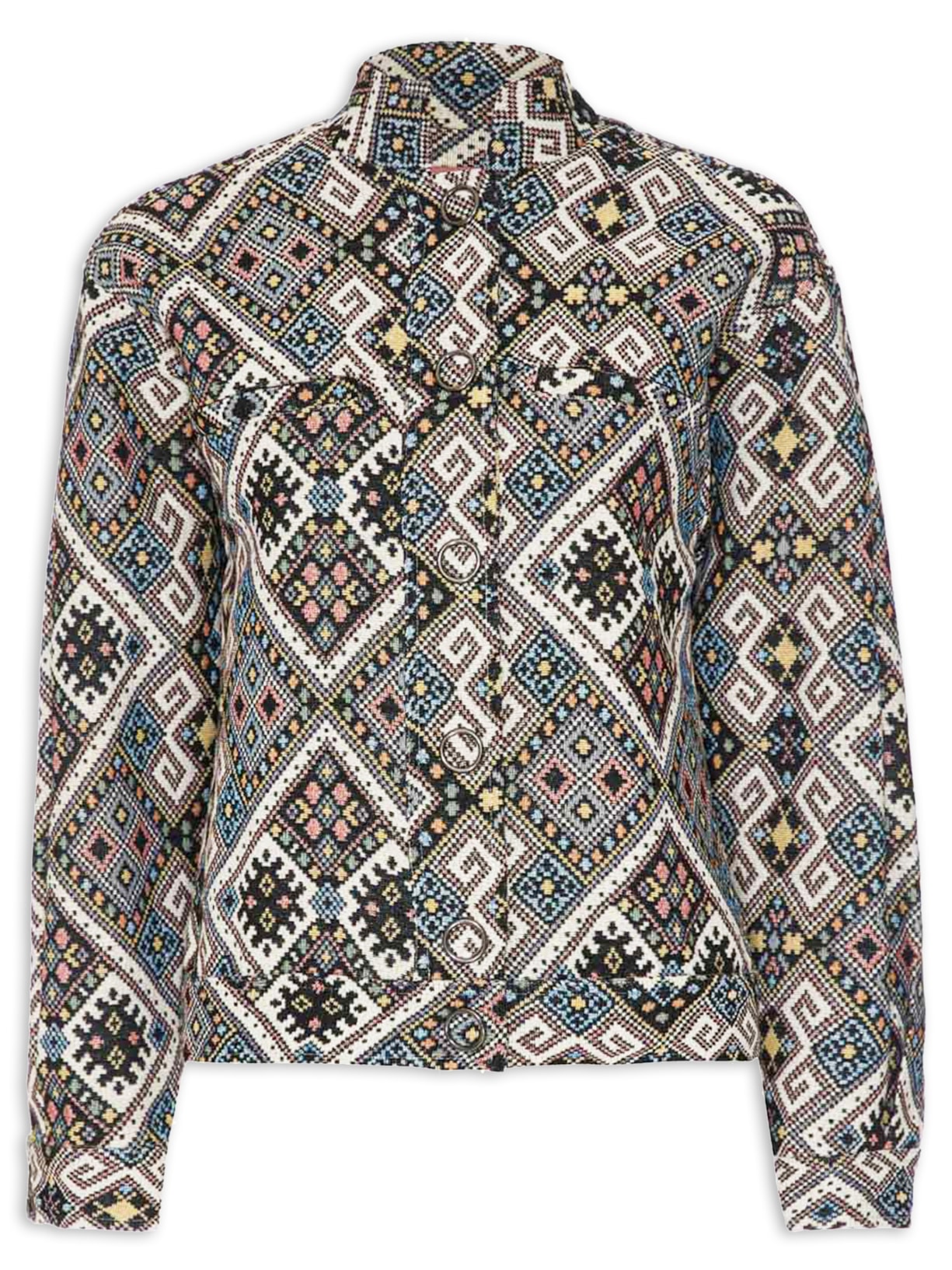 Jaqueta Feminina Mandala - Azul