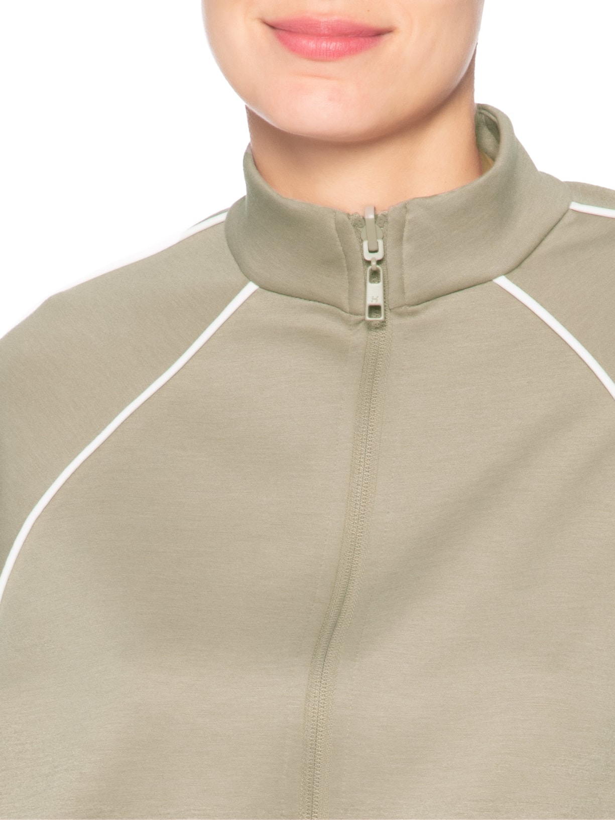 Jaqueta Feminina Manga Longa Cinza Hering Sports