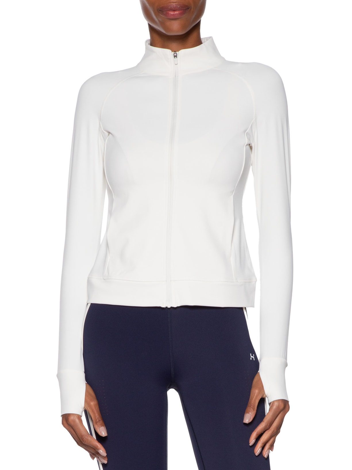 Jaqueta Feminina Manga Longa Off White Hering Sports