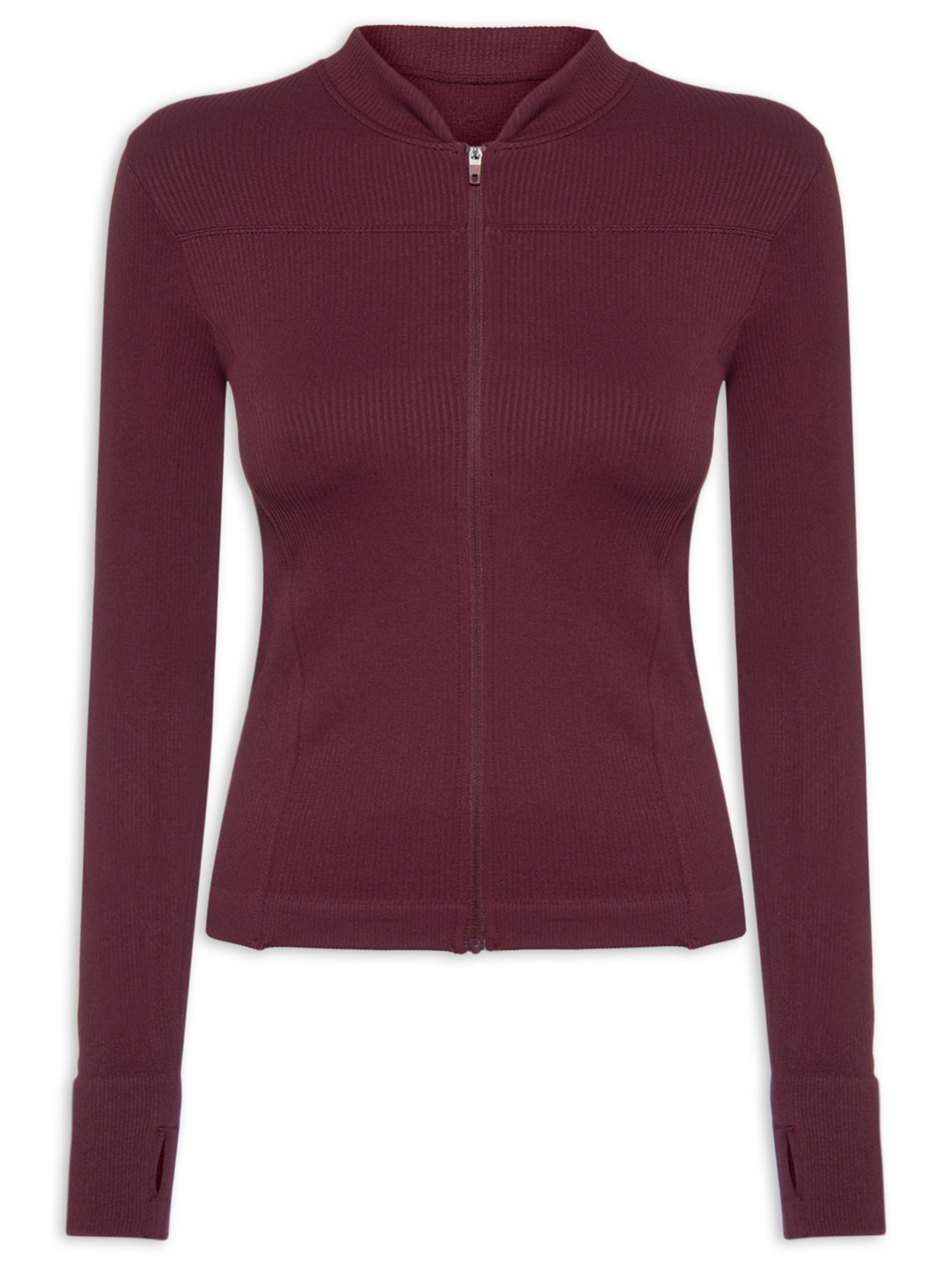 Jaqueta Feminina Manga Longa Vermelho Hering Sports