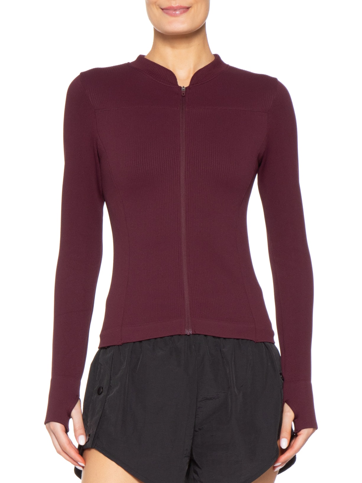 Jaqueta Feminina Manga Longa Vermelho Hering Sports
