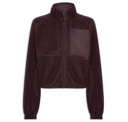 Jaqueta Feminina Microfleece Core Classic - Marrom