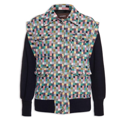 Jaqueta Feminina Milão I23 - Azul