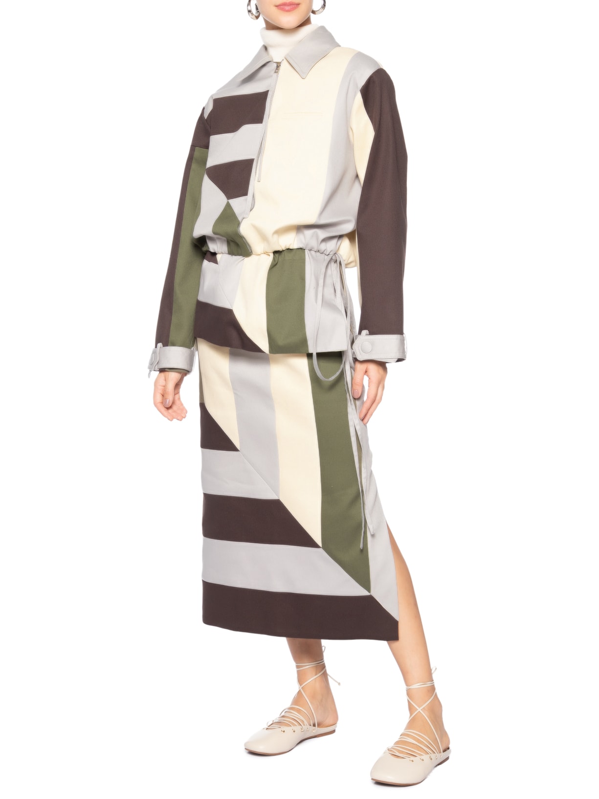 Jaqueta Feminina Mirage Marrom Coven