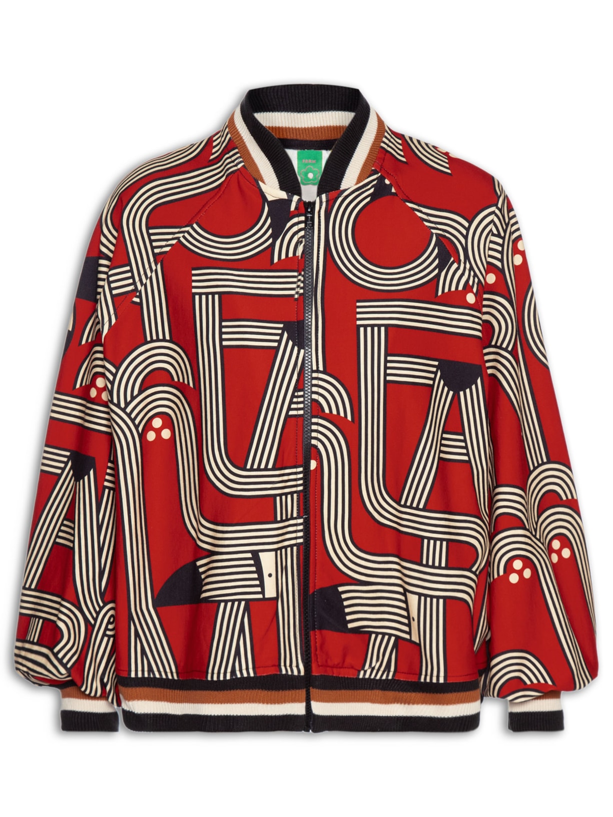 Jaqueta Feminina Moletom Logotuca - Vermelho