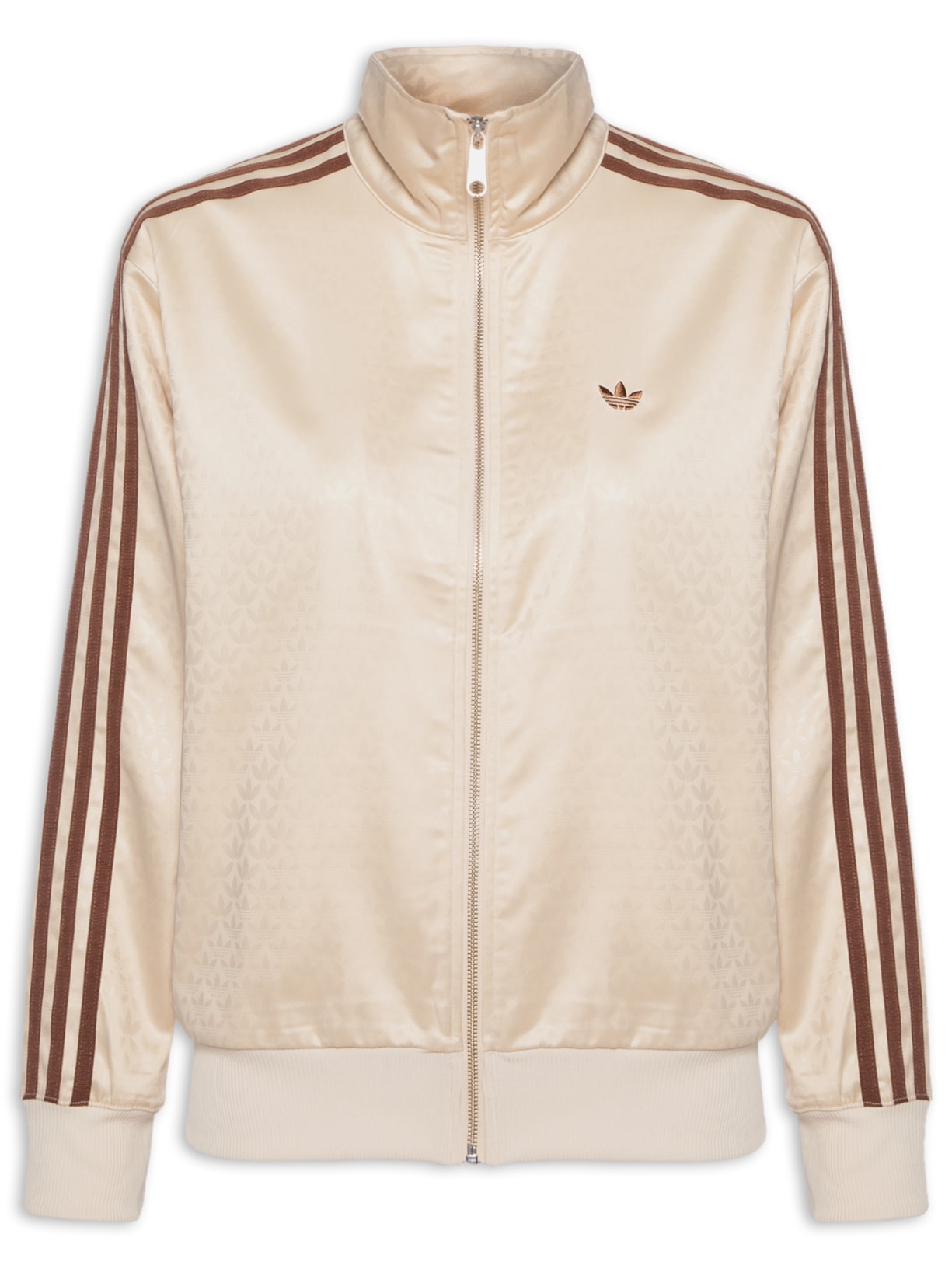 Jaqueta Feminina Monograma - Bege