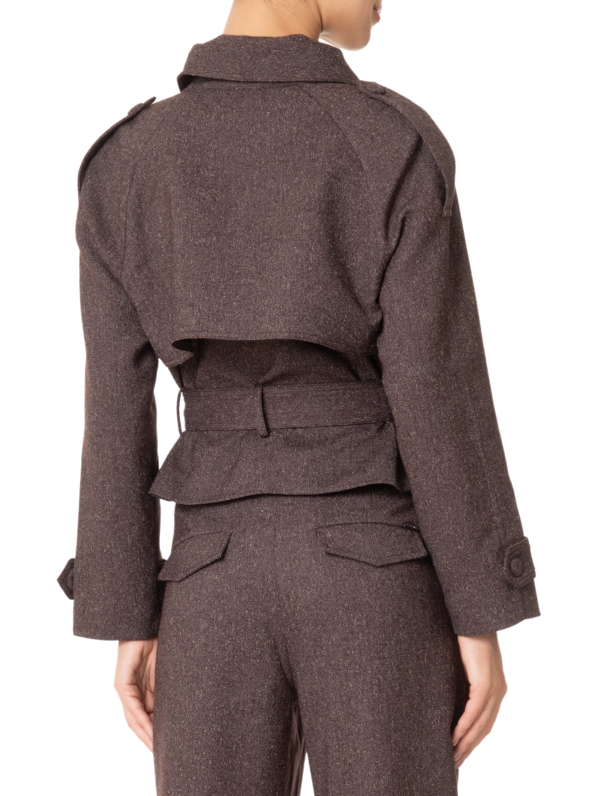 Jaqueta Feminina Nanda Marrom Le Lis