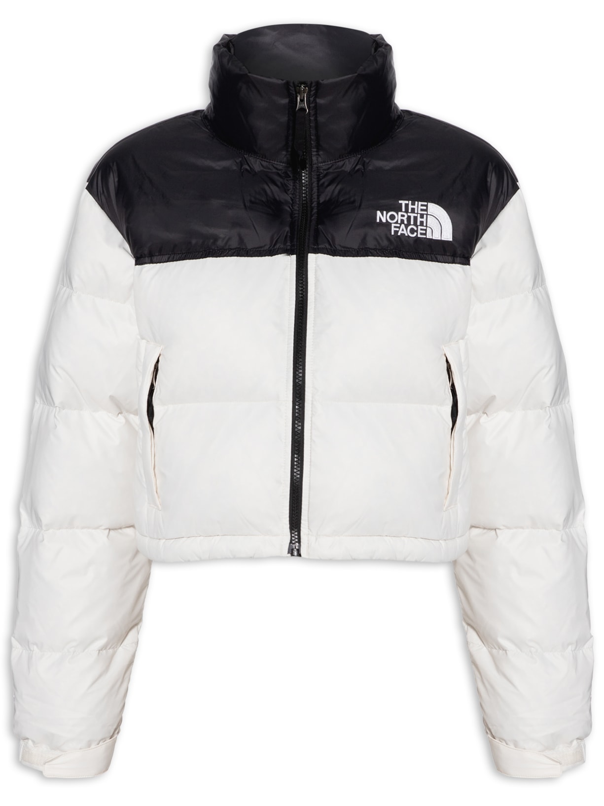 Jaqueta Feminina Nuptse Short - Branco